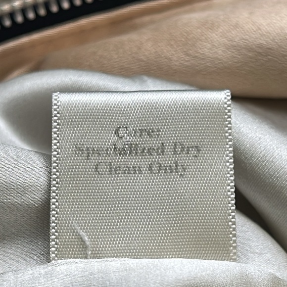 Rodarte Embroidered Flower Bomber Jacket, Black/Gold, X-Small, Small - Picture 14 of 14